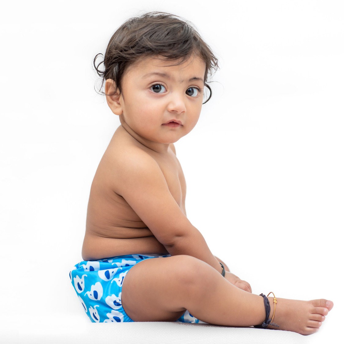 blue Cloth Diapers